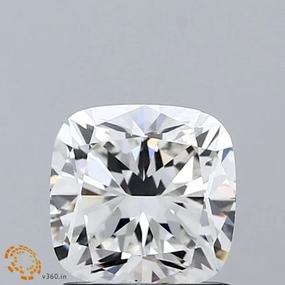 Cushion Square 1.37ct G VS1CVD IGI Certified Loose Lab Grown Diamond - Image 1 of 3