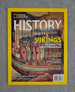 National Geographic History Magazine 2021 Vikings Jesus Cahokia Sardinia NEW - Imagen 1 de 4