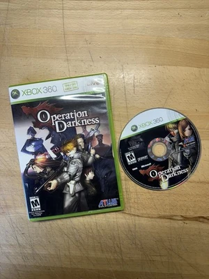 Operation Darkness (Microsoft Xbox 360, 2008) NO MANUAL Tested Working - Image 1 of 3
