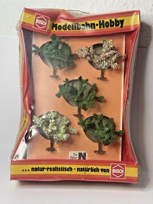 Busch 6532 scala N set albero in confezione originale leggermente premuto - Immagine 1 di 4