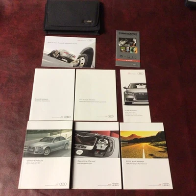 2015 AUDI A4 S4 & ALLROAD COMPLETE OWNERS MANUAL BOOKS MAINT REF NAV CASE ALL - Image 1 of 4