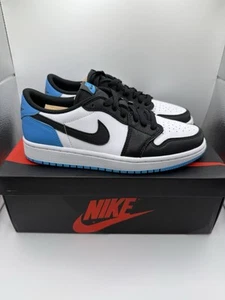 Jordan 1 Retro Low OG UNC Dark Powder Blue - Size 7.5W - Picture 1 of 8