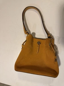 Kate Spade Marti Bucket Suede Top Handle Bag 11x10 In. Brown  - Picture 1 of 4