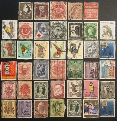 AUSTRALIA COLLECTION OF OLD STAMPS LOT 8 - image 1 of 2