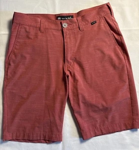 Travis Matthew Heather Ruby Wine Herren Short Größe 30 - Bild 1 von 10