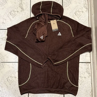Nuevo Nike ACG Wolf Lichen Top Capa Media Sudadera con Capucha Marrón Para Hombre Talla Mediana DV9426-227 Foto 1 de 4