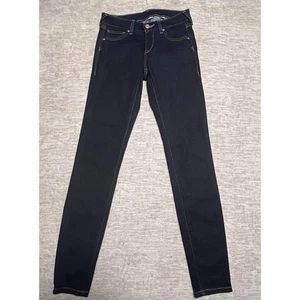 Pantalones de mezclilla ajustados para mujer Ariat - Denim elástico lavado oscuro - Talla 26R - Imagen 1 de 4