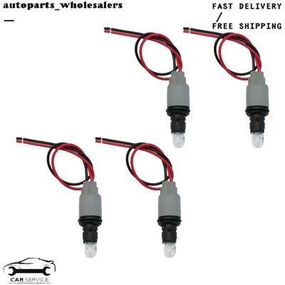 4 piezas intermitente delantero marcador lámpara enchufe bombilla apto para Ford Fiesta 2011-2013 nuevo Foto 1 de 4