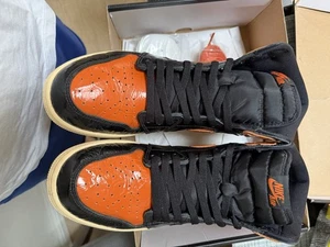 Nike Air Jordan 1 Schwarz Und Orange - Bild 1 von 6