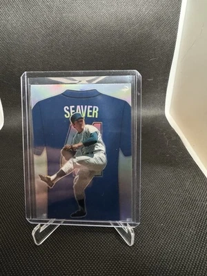 Tom Seaver - 2025 Panini Crusade Baseball - Silver Prizm Numbers Insert #5 - Image 1 of 2