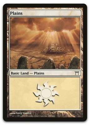 Plains (288) #288 (NM) Champions of Kamigawa CHK Magic MTG - Image 1 of 2