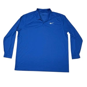 Nike Dri Fit Golf Herren Größe XXL Polo Langarm Outdoor Activewear Kragen - Bild 1 von 8