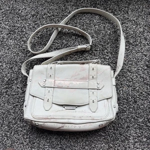 Aimee Kestenberg off whi/Pink copper Leather cross body Satchel Metallic handbag - Bild 1 von 16