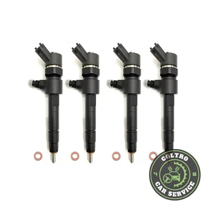 4x BOSCH DIESEL INJEKTOREN 0445110276 ALFA ROMEO FIAT OPEL 55200259 UMGEBAUT - Bild 1 von 3