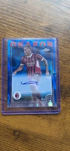 Topps Chrome 2024-25 Noah Okafor AC Milan Autograph Card - Picture 1 of 2