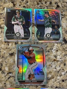 2023 Bowman Lunar Glow Refractors - Pick Your Card