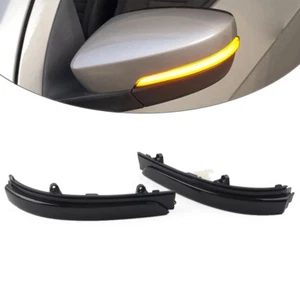 LED Mirror Dynamic Turn Signal Light Indicators For VW Suran Passat Polo Golf - Picture 1 of 12