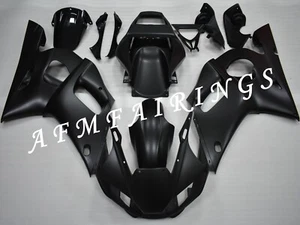 Matte Black ABS Injection Mold Bodywork Fairing Kit Panel for YZF R6 1998-2002 - Picture 1 of 7