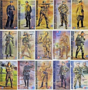 Tamiya 1/16 Figure Military New Plastic Model Kit Figures 1 16 Mr Models - Picture 1 of 13
