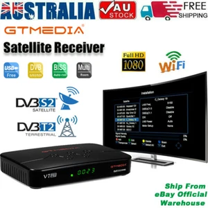 Digital FTA DVB-S2/S2X+T2 Satellite TV Receiver HDTV Sat Decoder PVR w/USB Wifi - Picture 1 of 14
