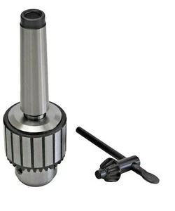 1-13mm Drill Chuck JT6 Taper with Key Includes JT6 MT3 Arbor M12 Drawbar - Picture 1 of 3