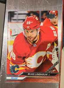 25 ELIAS LINDHOLM 2023-24 UD Deluxe /250 2023-24 Upper Deck Series 1