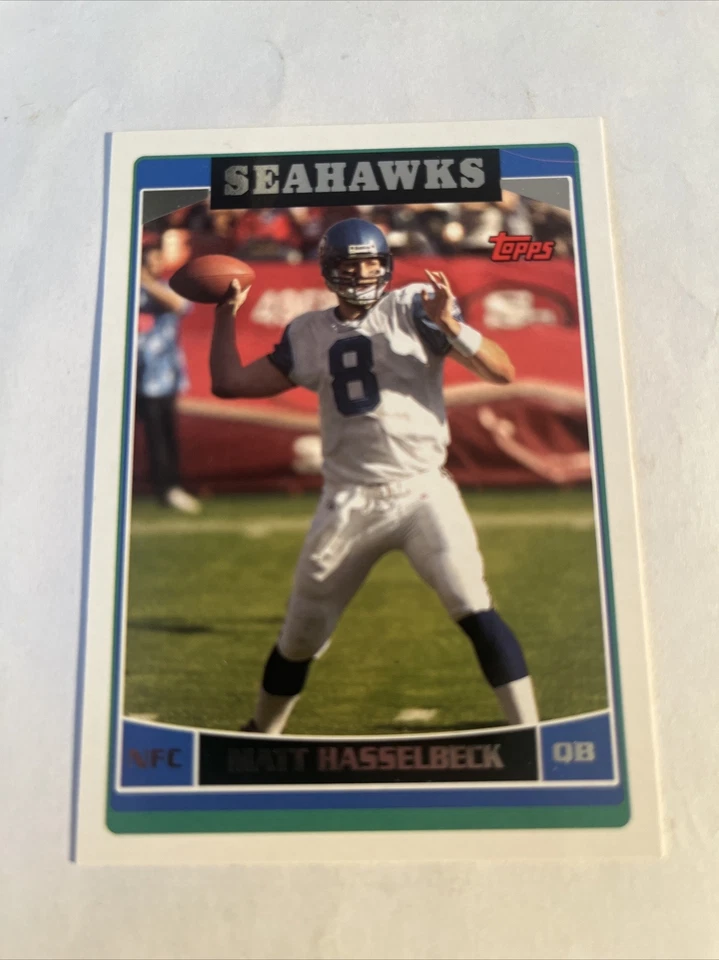 2006 Topps Matt Hasselbeck #213 Seattle Seahawks Boston College NM-MINT - Image 1 of 1