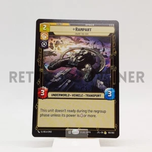 STAR WARS UNLIMITED JTL JUMP TO LIGHTSPEED 182/262 R Rampart - Picture 1 of 1