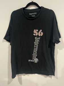 Jagermeister Men’s XXL T Shirt German Liquor Black Short Sleeve - Picture 1 of 4