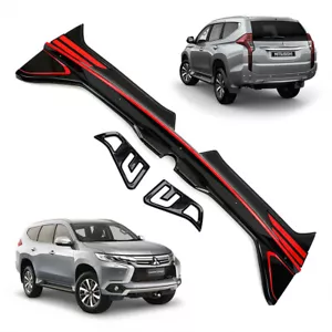 Middle Rear Tailgate Spoiler LED Pyreness Fits Mitsubishi Pajero Sport 2016 2019 - Picture 1 of 9