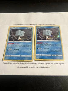 Eiscue 054/192 Cosmos Holo Raro Pokemon 054/192 Rebel Clash (x2) - Imagen 1 de 2