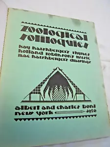 1920s Art Deco Book Albert & Charles Boni Zoological - Picture 1 of 2