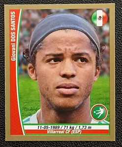 2014 Brazil World Cup FIFA #046 GIOVANI DOS SANTOS Mexico Soccer Team Sticker - Picture 1 of 2