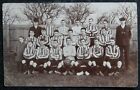 1906 East End Newhaven Boys FC Football Team Photographic Postcard East Sussex