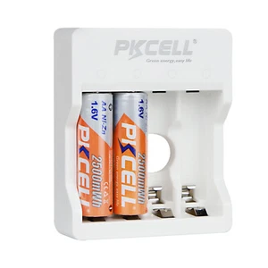 8pcs 1.6v NiZn Rechargeable Battery AA 2500mWh with NiZn AA/AAA Charger - Picture 1 of 11