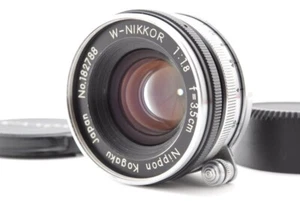 [NEAR MINT] Nippon Kogaku W-NIKKOR 3.5cm 35mm f/1.8 Lens Leica L39 Nikon JAPAN - Picture 1 of 13