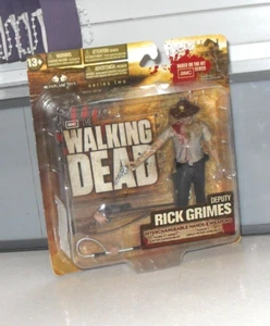 RICK GRIMES THE WALKING DEAD TV SERIES 2 MCFARLANE TOYS 5" ACTION FIGURE - Foto 1 di 3