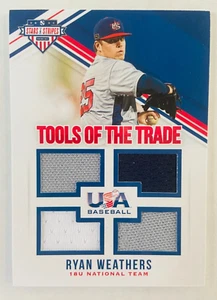 2018 Panini Stars and Stripes RYAN WEATHERS Tools of the Trade Relic #'d /299 - Picture 1 of 2
