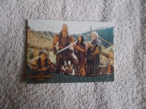 Inkworks 2002: Scorpion King "NOT THE WARMEST WELCOME" #43 Trading Card