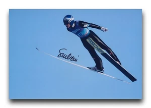 GREGOR SCHLIERENZAUER HAND SIGNED 12X8 PHOTO SKI JUMPING 3. - Picture 1 of 1