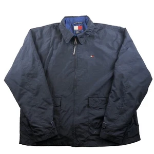 Tommy Hilfiger Vintage Harrington Jacket - XL Blue - Foto 1 di 7