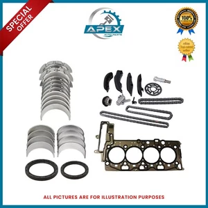 BMW 3 5 TOURING N57D30 3.0D N57 TIMING CHAIN KIT WITH BEARINGS AND GASKET SEALS - Picture 1 of 4