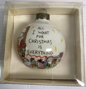 Ornamento TUTTO QUELLO CHE VOGLIO PER NATALE È TUTTO 1991 - Foto 1 di 3