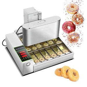 Kolice Automatic 6 Rows Donut Frittiermaschine, Mini Donut Maschine 2600pcs/h - Bild 1 von 12