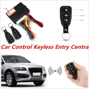 Remote Car Control Central Lock System Auto Locking Security Keyless Entry Kit - Picture 1 of 12