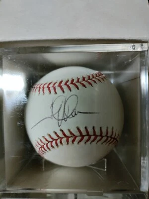 Troy Glaus Autographed OMLB Baseball Angels Blue Jays WS MVP 2002 - Image 1 of 4