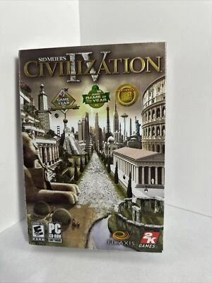 Sid Meier's Civilization IV 4 PC Game SEALED new as shown - Image 1 of 4