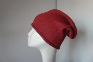 Edel Beanie Mütze,Longmütze, Long Slouch Alpaka Wolle,100% Babyalpakawolle - Bild 1 von 2