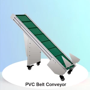 Cinta Transportadora Customzied Elevación Motorizada Grado Industrial Cinta Transportadora Pvc - Imagen 1 de 4