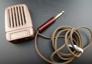 Probado con video: antiguo micrófono de mano Turner 60X 1953 cristal con buena salida - Imagen 1 de 4
